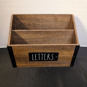 Rae Dunn Letter Holder Home Office Organization Mail Kitchen Storage Organizer
